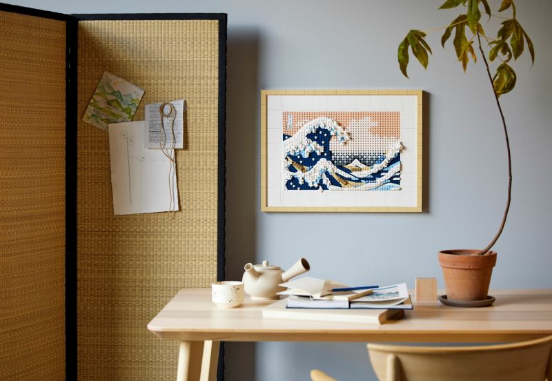 trưng bày Lego Great Wave tại nhà trưng bày Lego Great Wave tại nhà